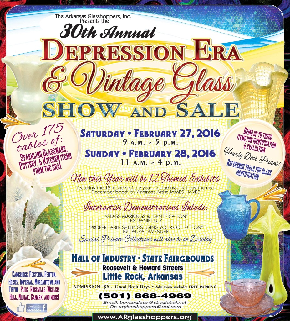 DON’T MISS THIS WEEKEND!! The 30th Annual Depression Era & Vintage